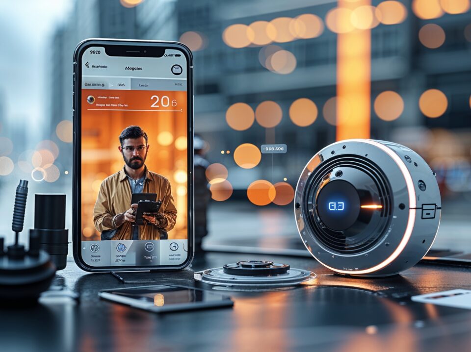 Leonardo Phoenix 10 air quality sensor and mobile app 0